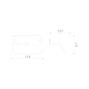 EASY | 081.2205 BP Paper holder