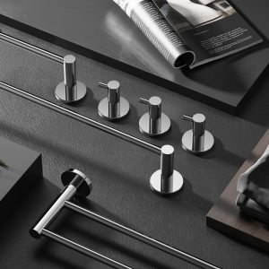 INFINITY | 136.0960 Double bath towel holder, 600mm